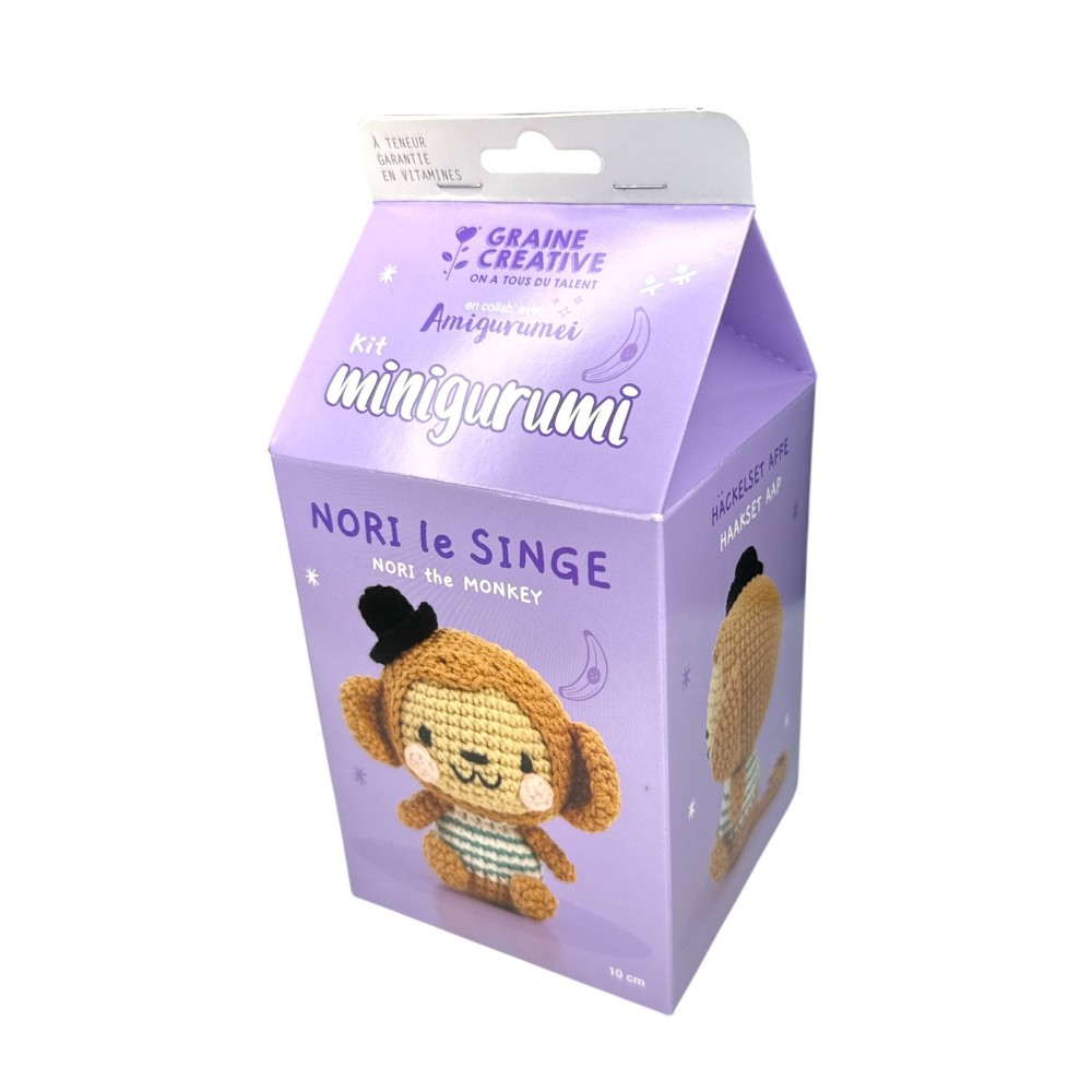 Kit pentru crosetat – Maimuta NORI | Atelierul cu fire